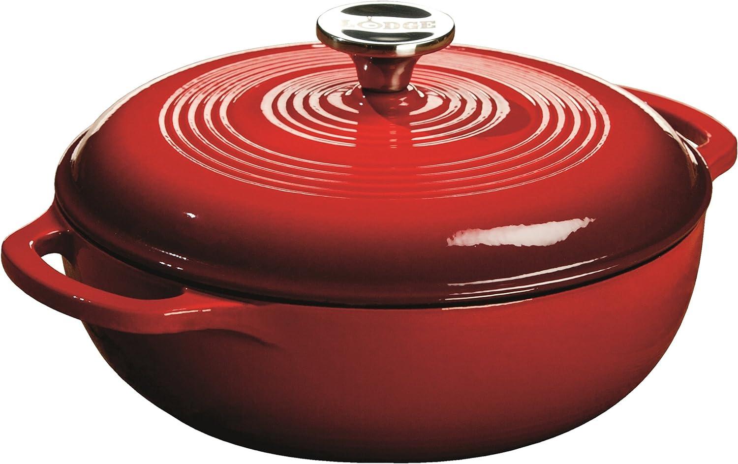Lodge Lodge Enameled Cast Iron Dutch Oven