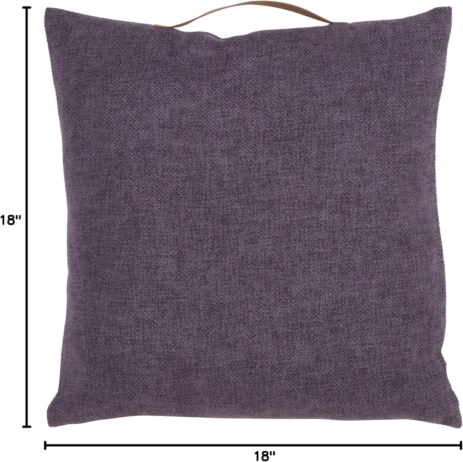 Saro Porter Collection Reversible Throw Pillow