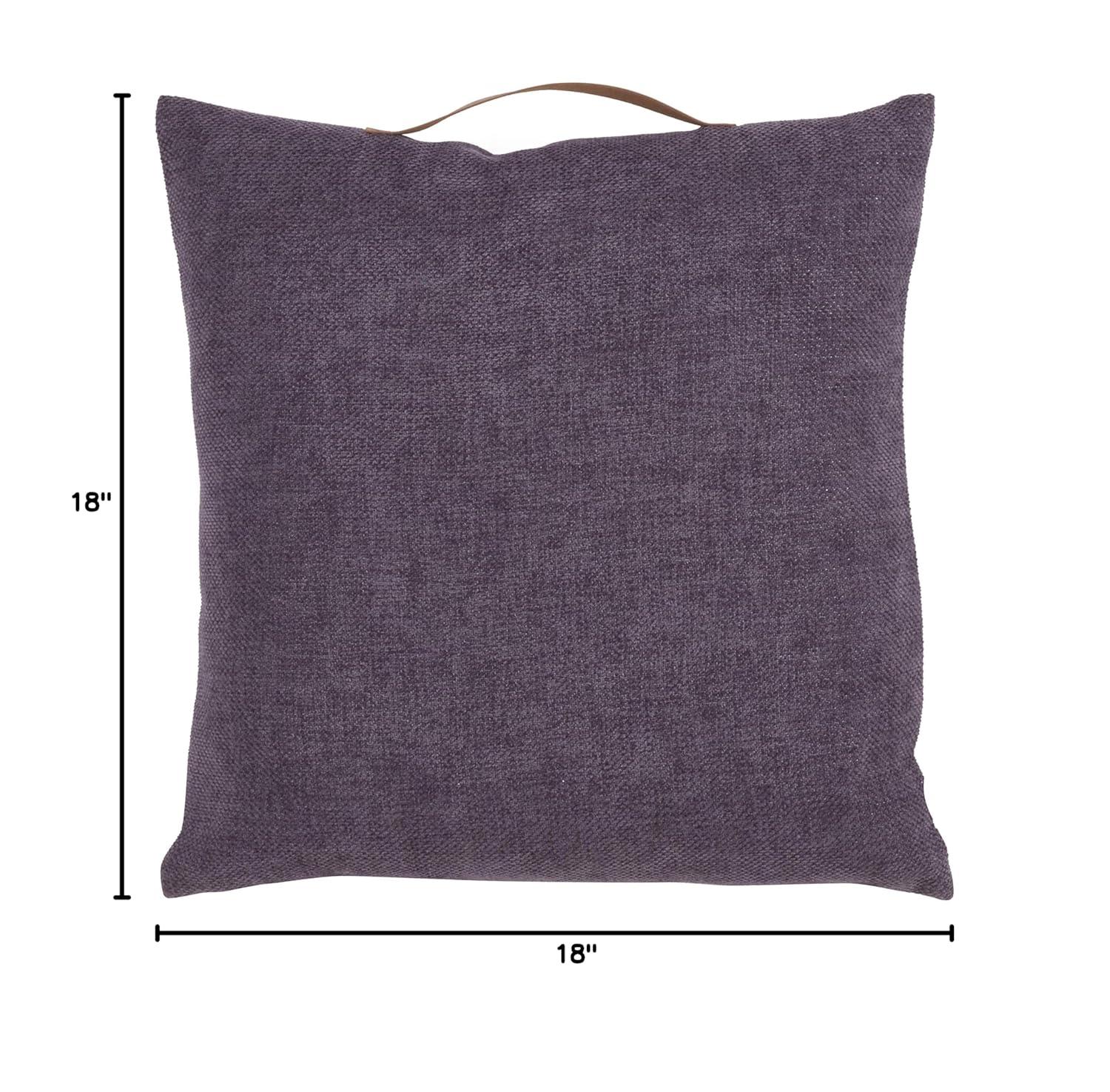 Saro Porter Collection Reversible Throw Pillow