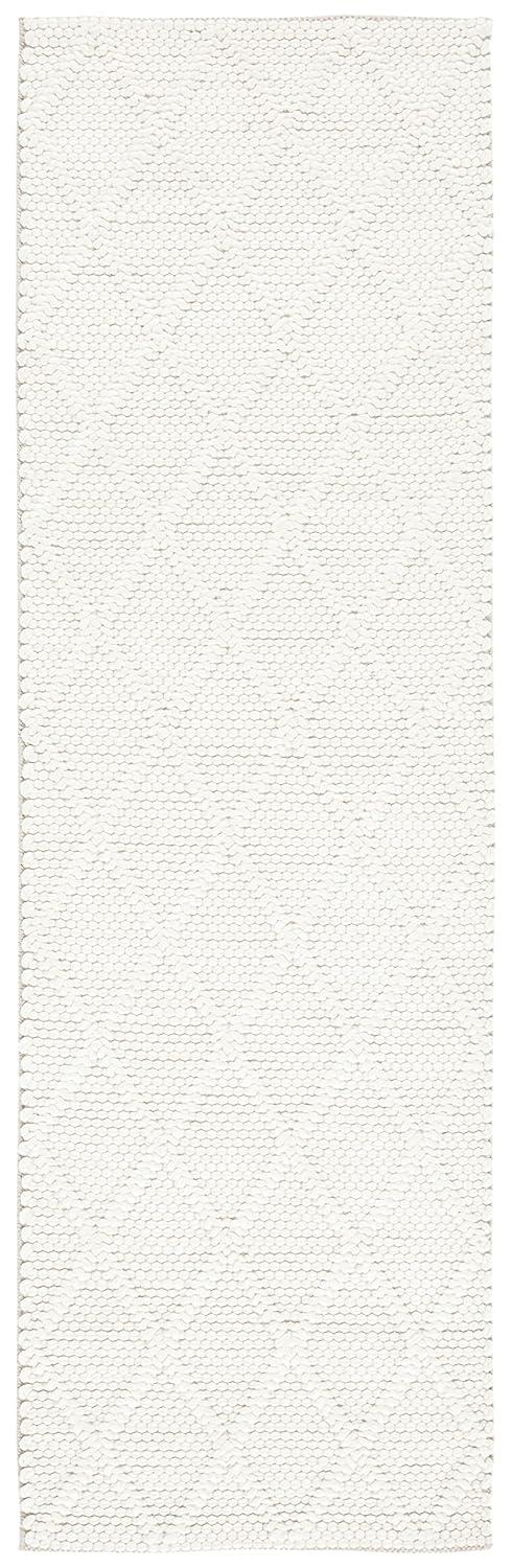 Natura NAT310 Hand Woven Runner Rug - Ivory/Ivory - 2'3"x18' - Safavieh.