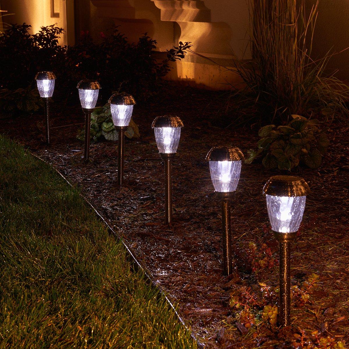Smart Living Charleston Copper Finish Pathway LED Lights