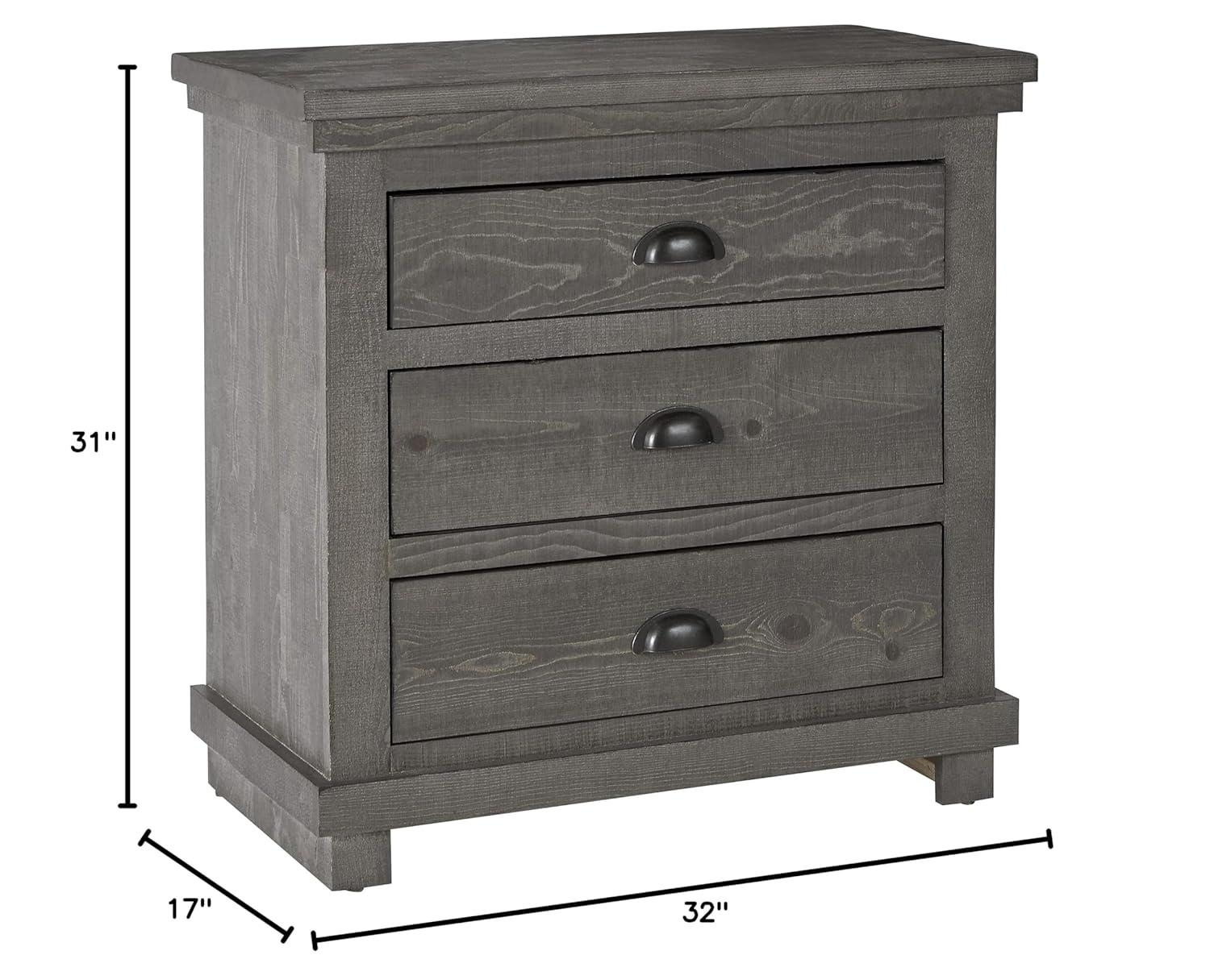 Wolferstorn 3 - Drawer Nightstand