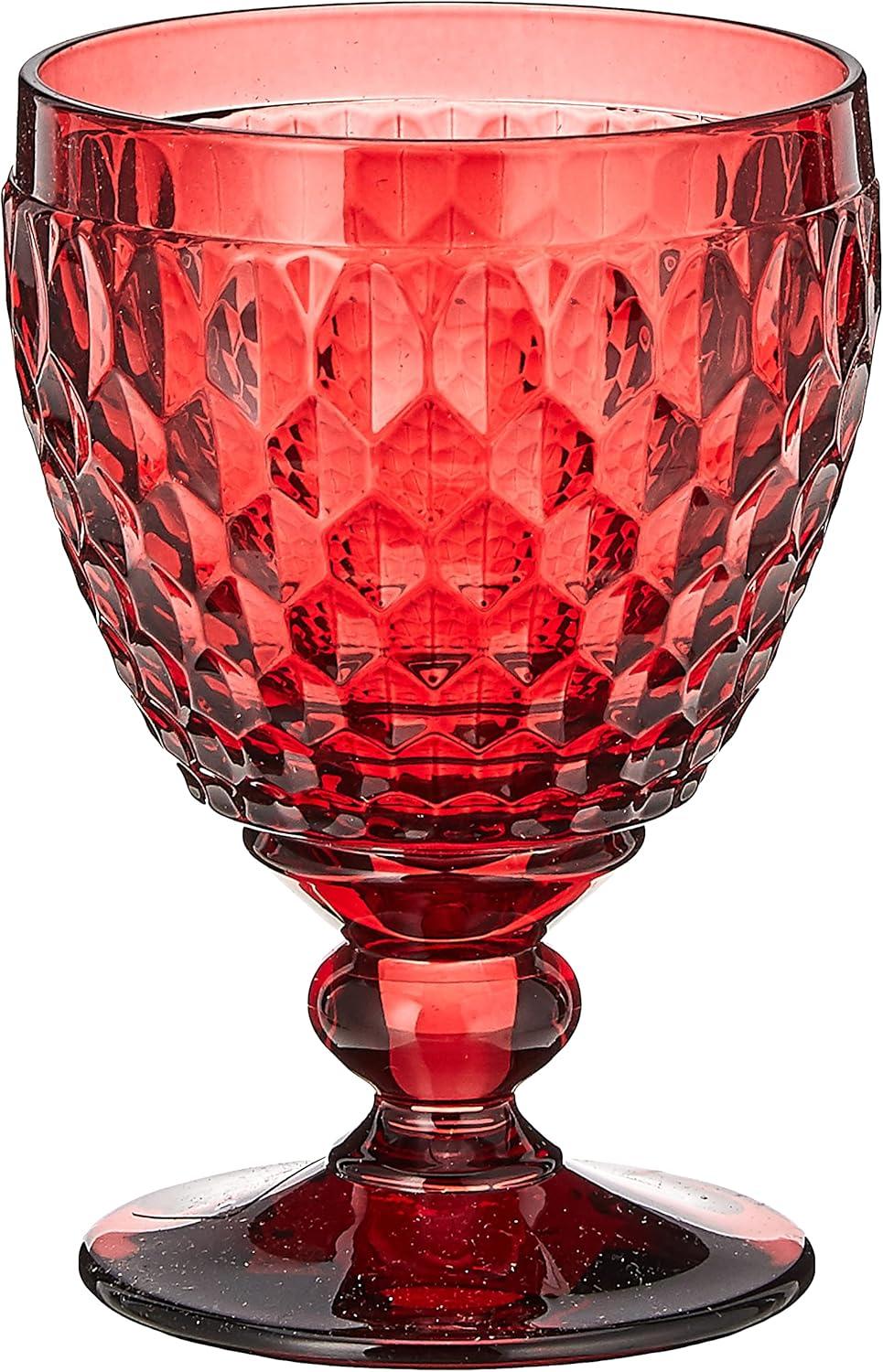 Villeroy & Boch Villeroy & Boch Boston Colored Lead Free Crystal Goblet Set (Set of 4)