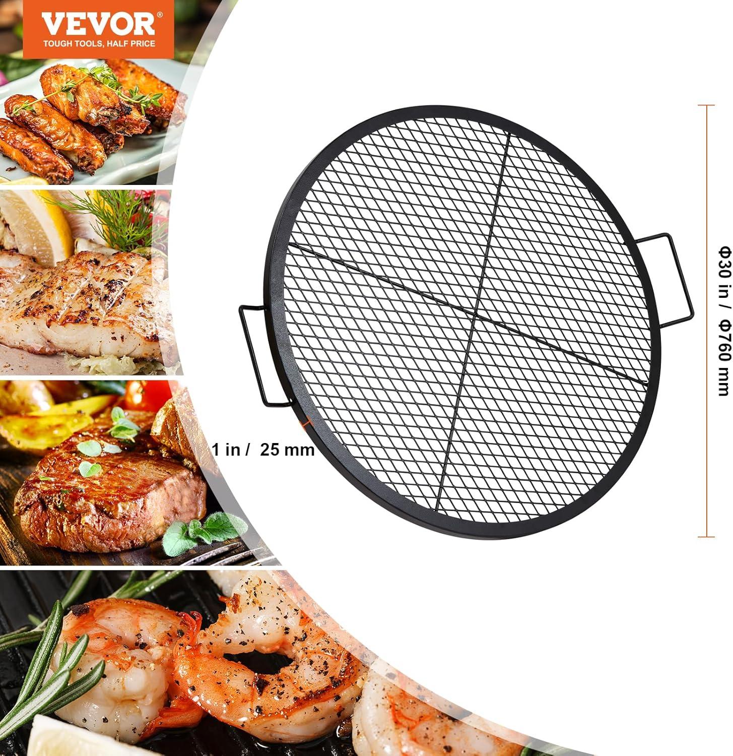 VEVOR Round Alloy Steel Fire Pit Tool