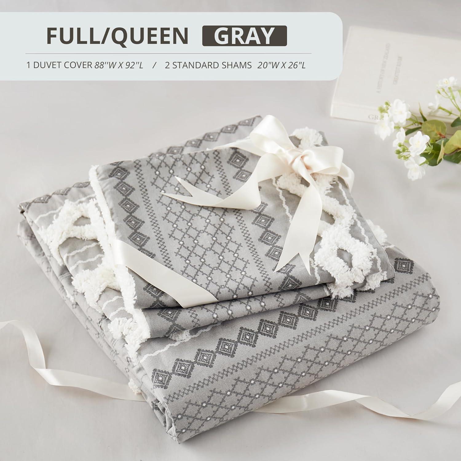 INK+IVY Imani Cotton Printed Duvet Cover Set