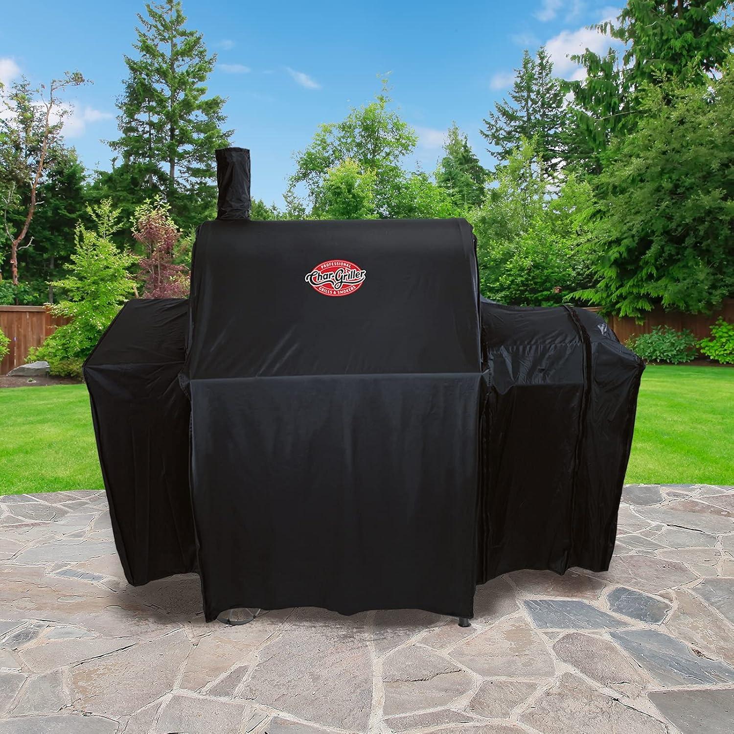 Char-Griller All Purpose Adjustable Grill Cover