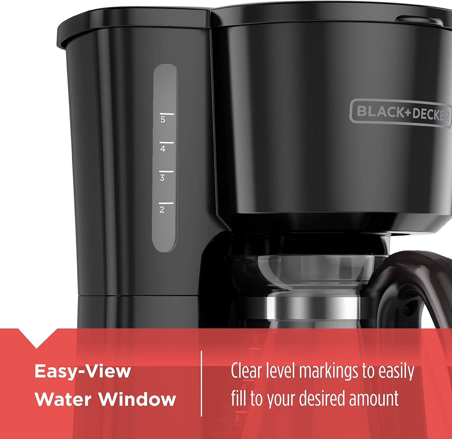 BLACK+DECKER 5-Cup Switch Coffee Maker