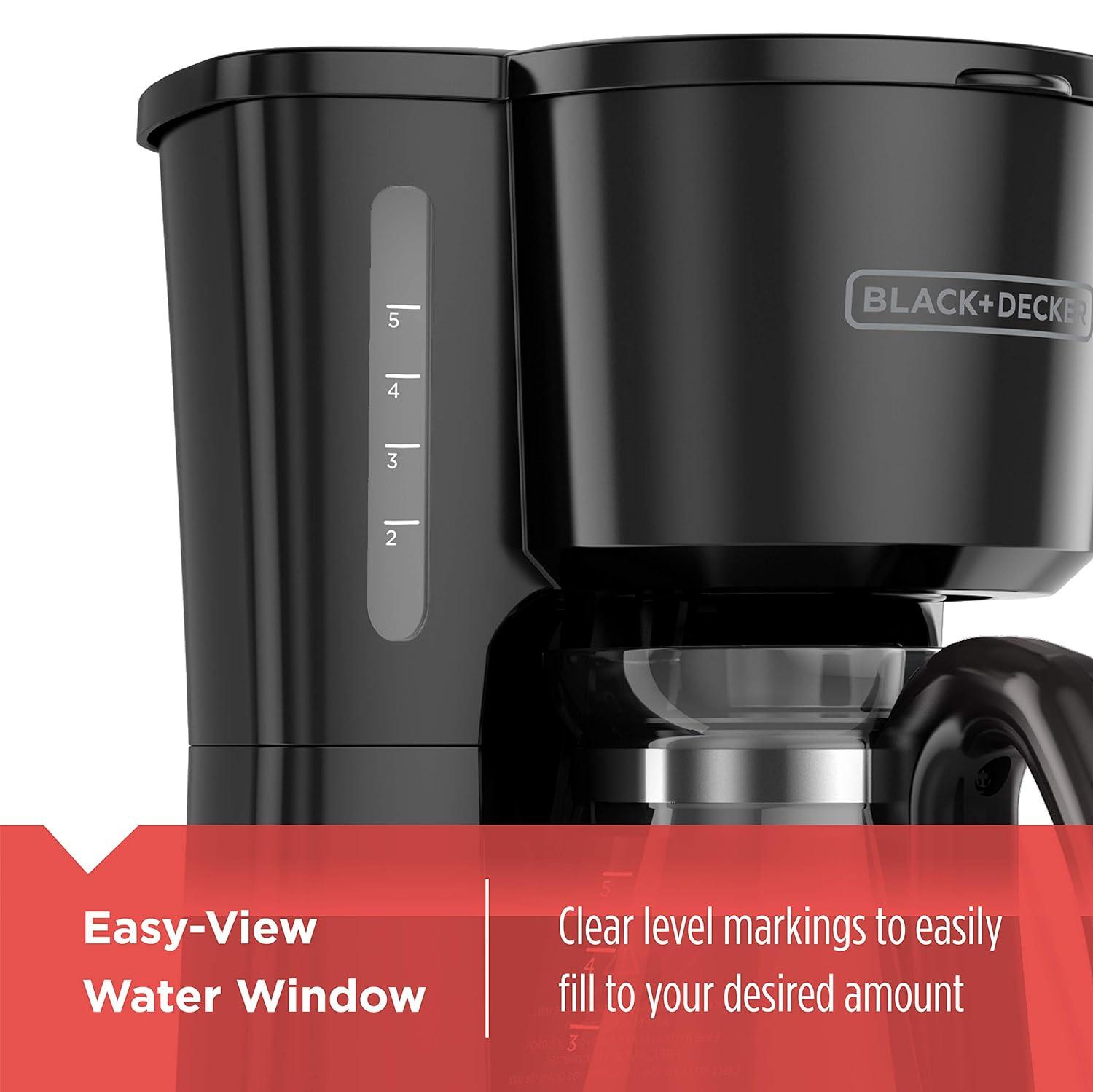 BLACK+DECKER 5-Cup Switch Coffee Maker