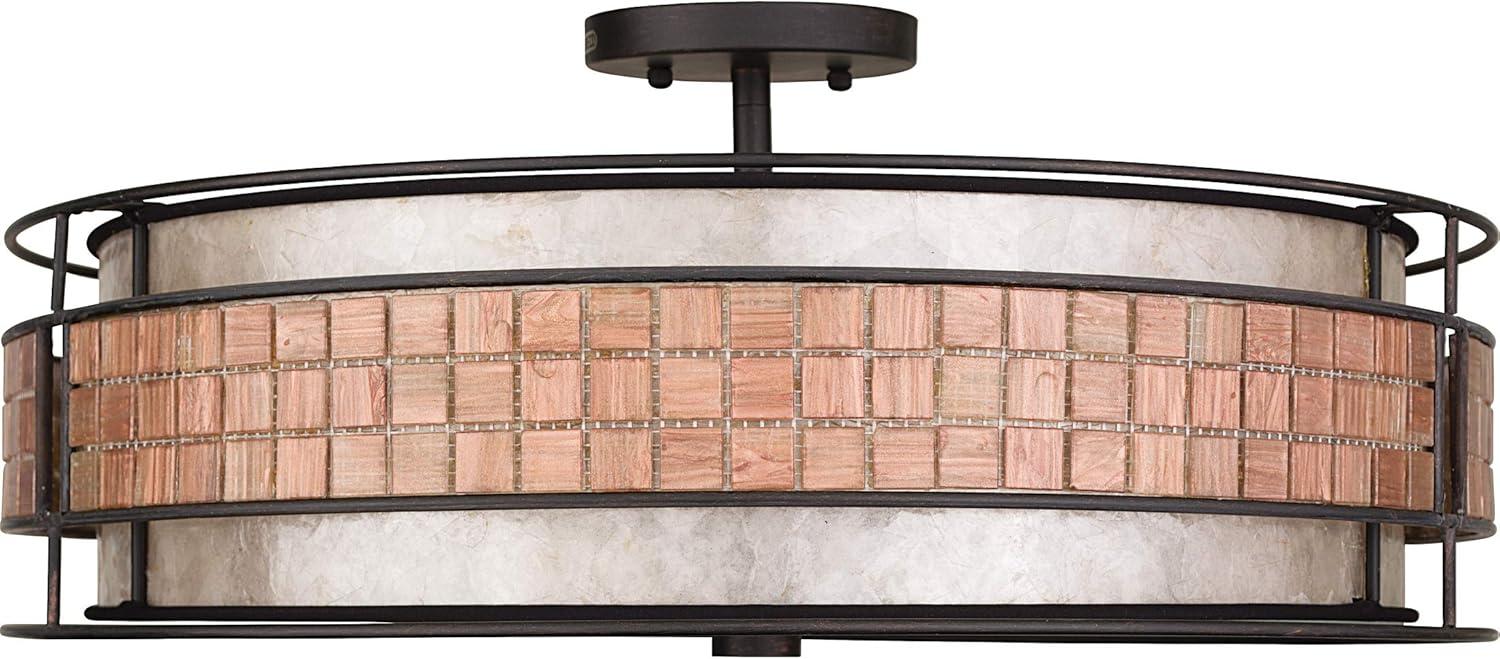 Quoizel Lighting Laguna 4 - Light Pendant in  Renaissance Copper