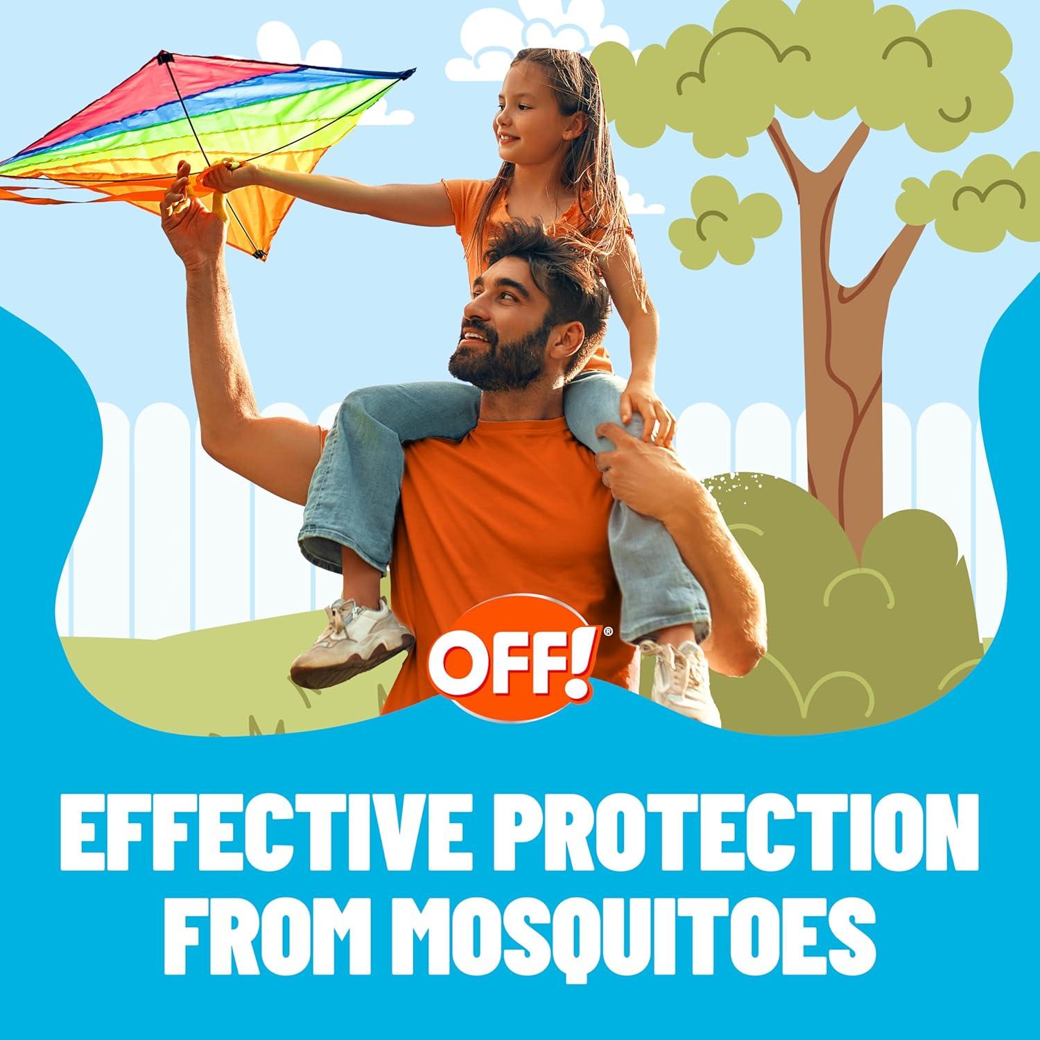 OFF! Adults and Kids Mosquito Repellent Picaridin Bug Lotion - 3.8oz