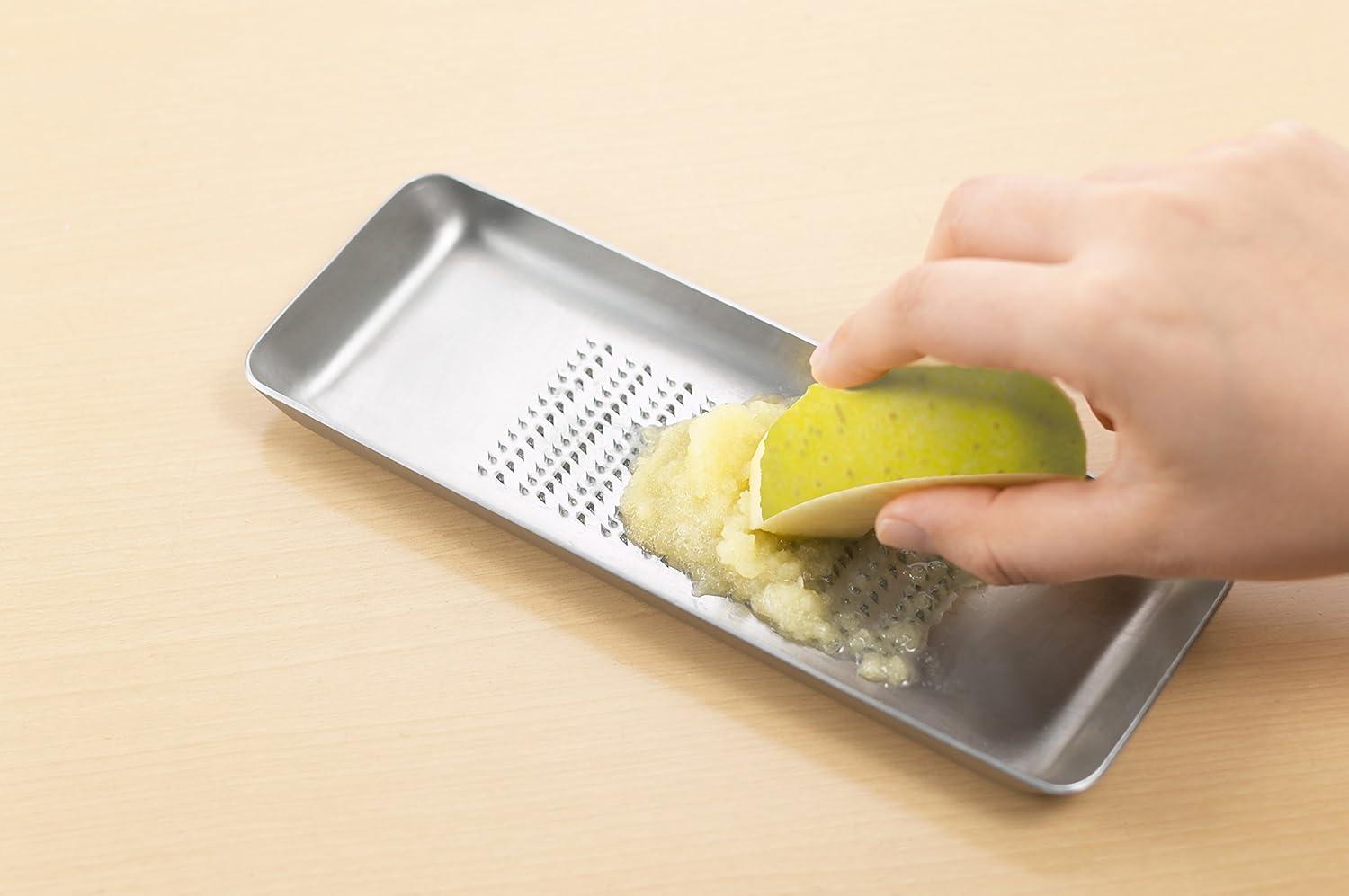 Yoshikawa EAtCO Stainless Steel Flat Grater