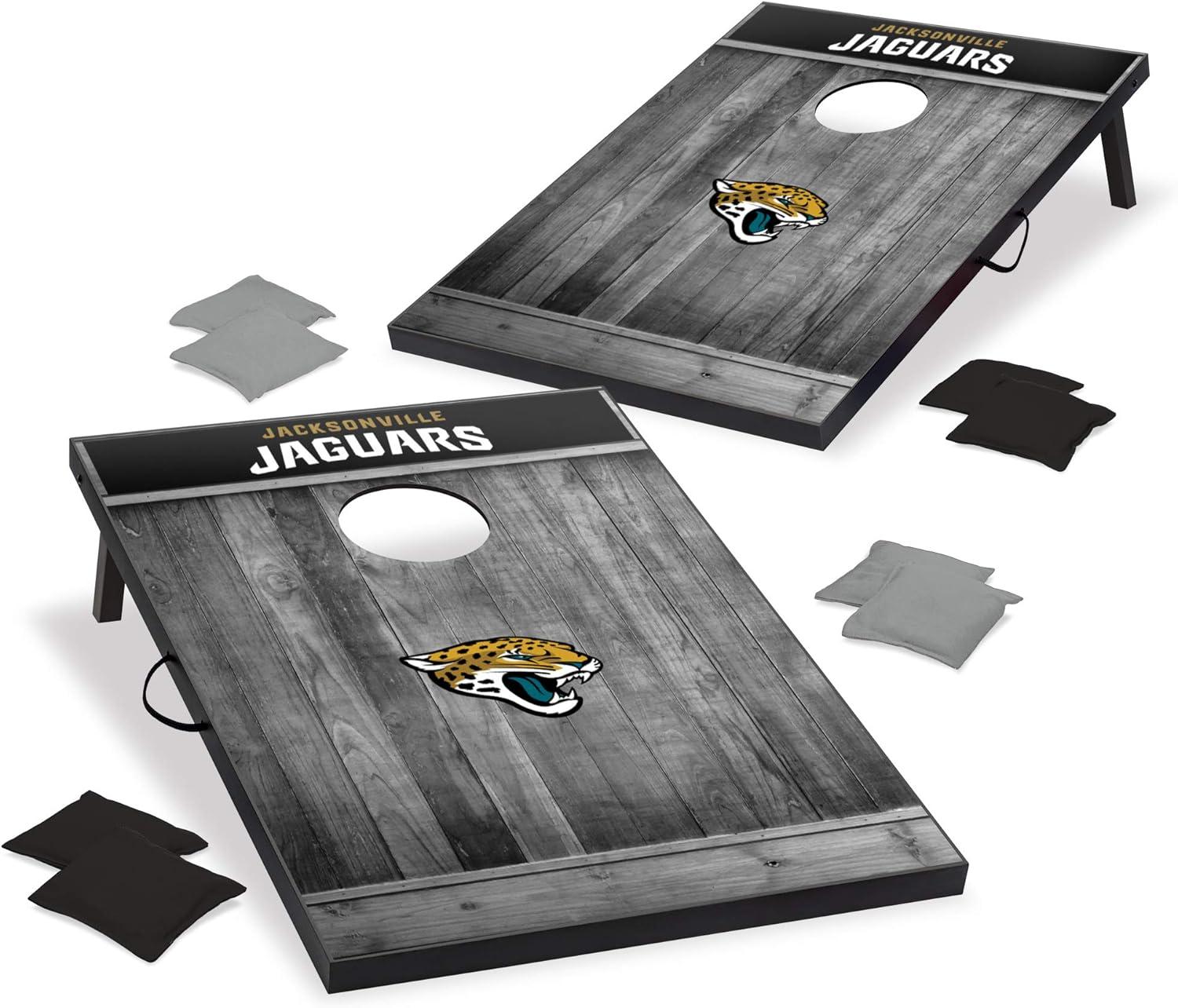 NFL Jacksonville Jaguars 2'x3' Cornhole Board - Gray