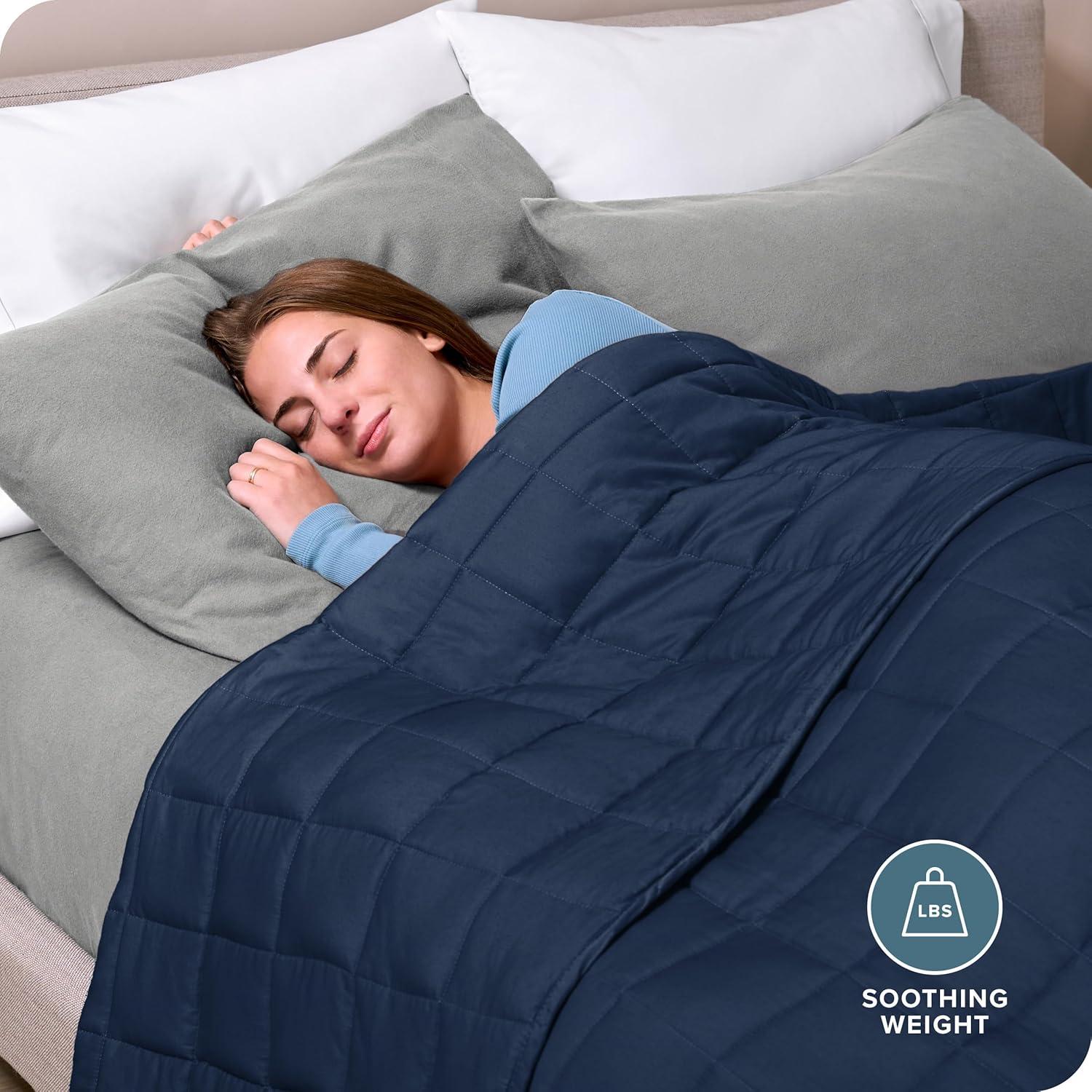 Cotton Twill Weighted Blanket