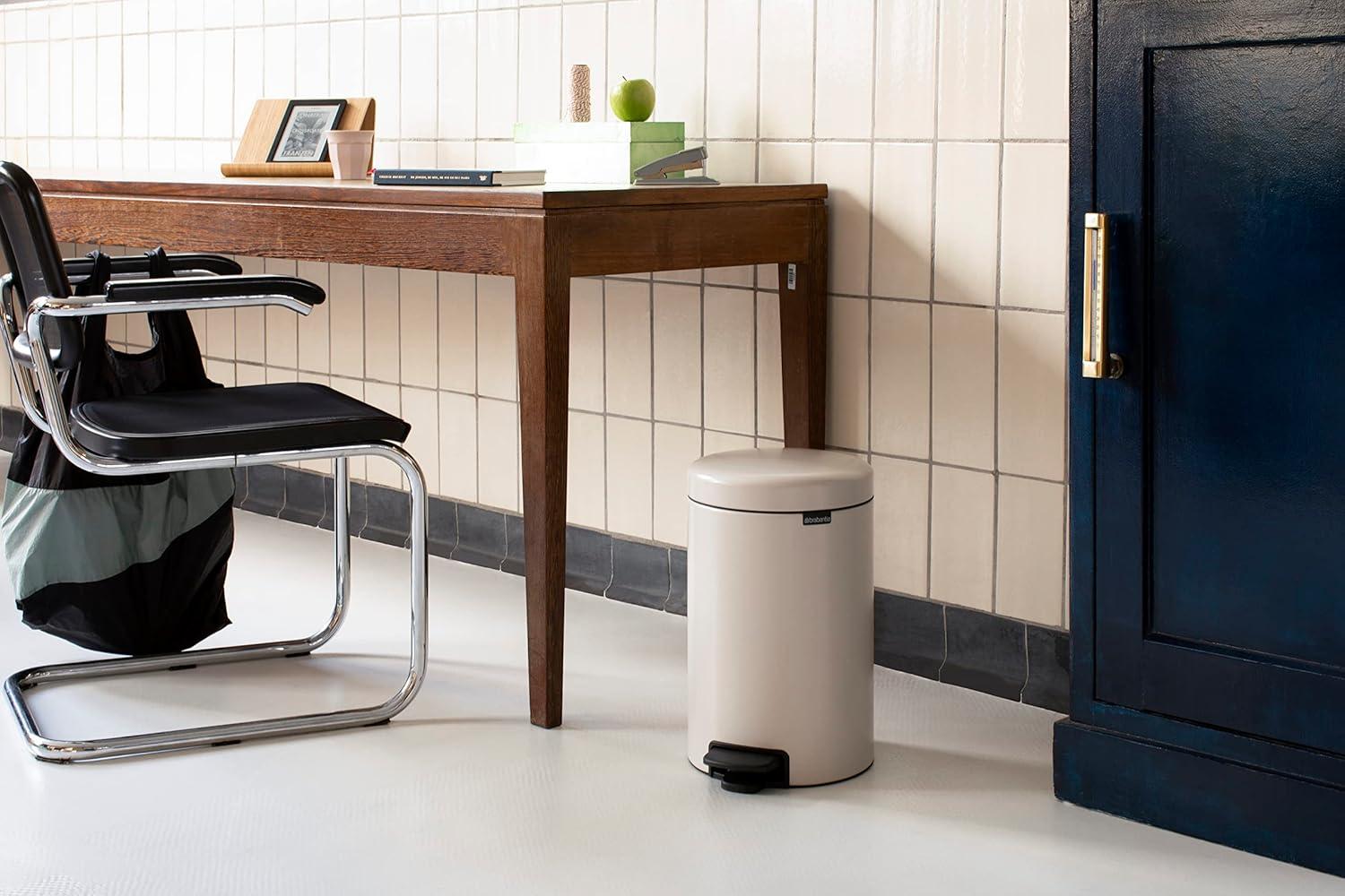 Brabantia Newicon Step On Trash Can, 3.2 Gallon (12 Liter)
