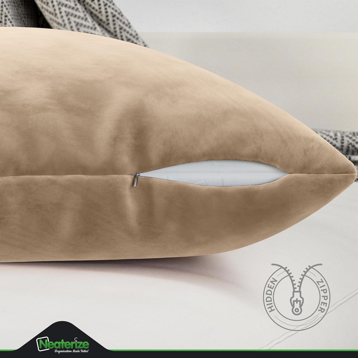 Velvet Reversible Pillow Cover (Set of 2)