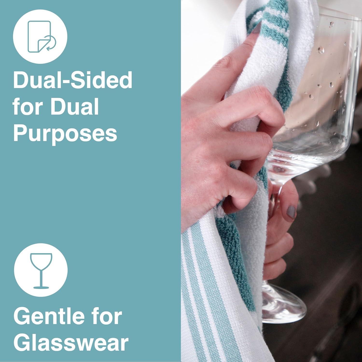 Dual Striped Tea Towel