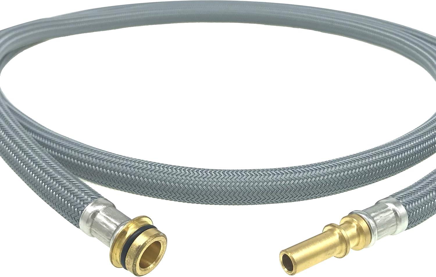 88624000 Kitchen Faucet Hose Replacement Part for Hansgrohe Pull Down Spray Hose 95507000 95506000, 59-inch Length by Awelife