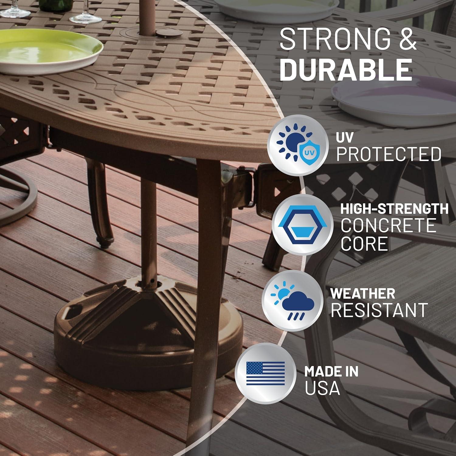 US Weight Fillable Umbrella Base