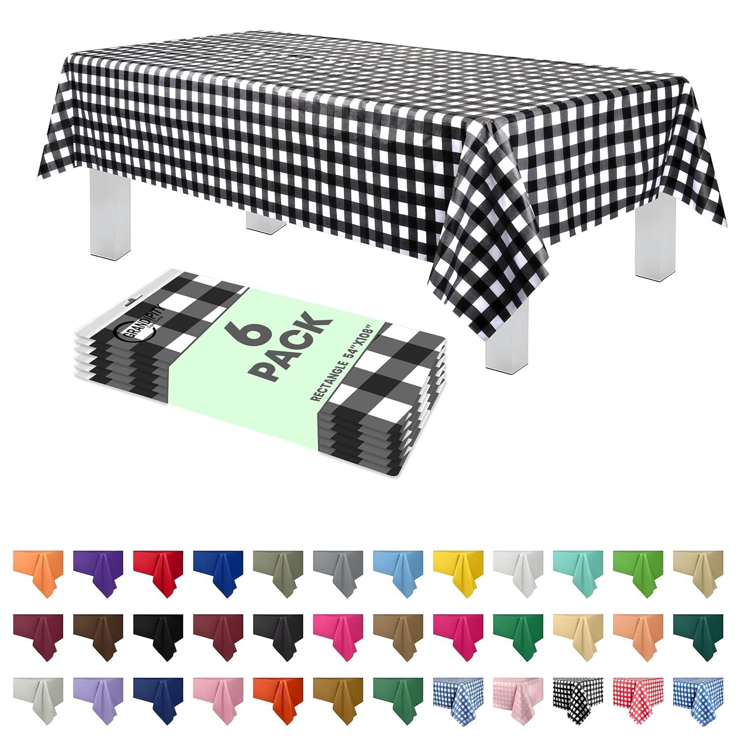 Grandipity Disposable Tablecloth (Set of 6)