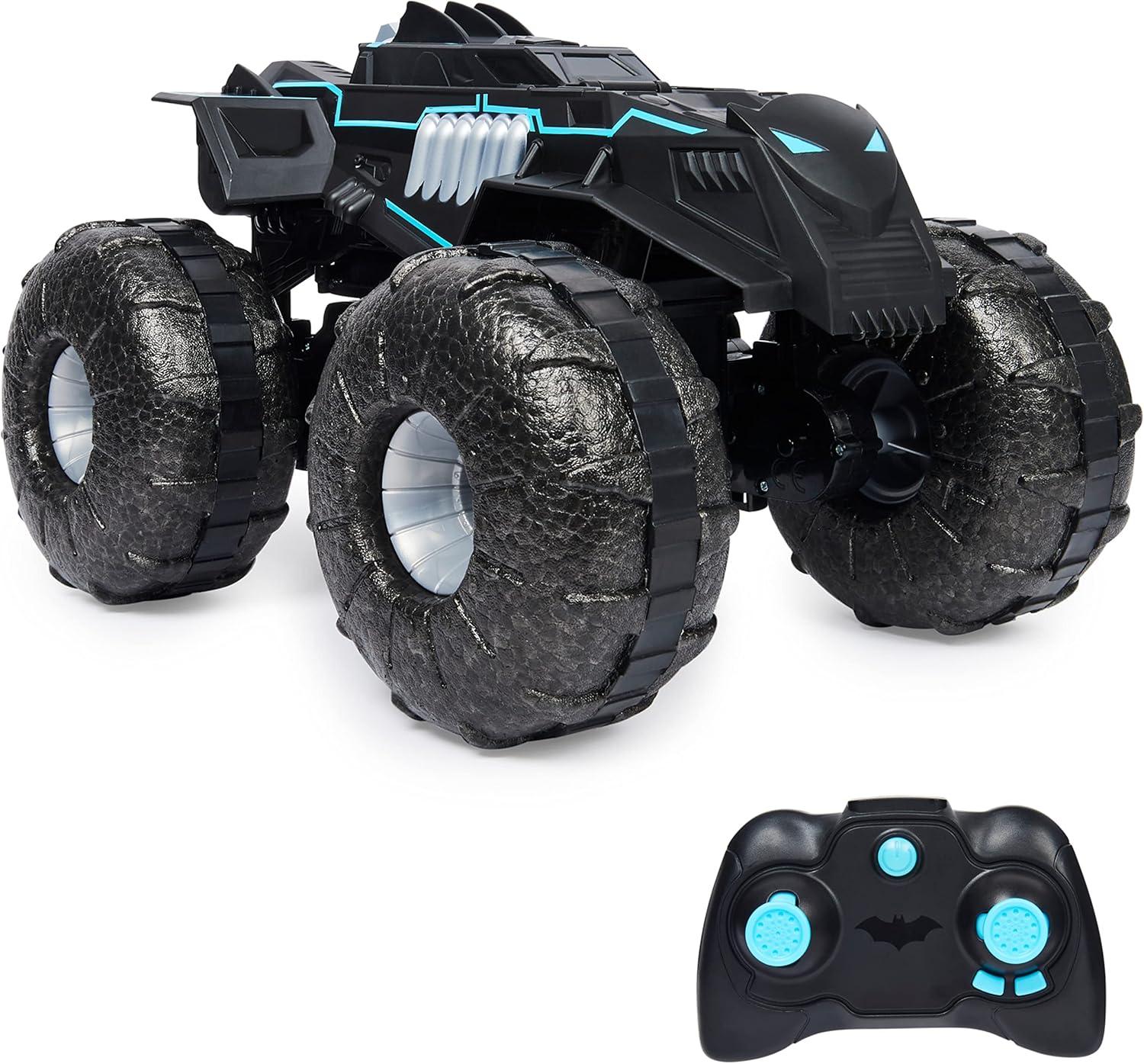 DC Batman, All-Terrain Batmobile Remote Control Vehicle, Water-Resistant Batman Toys