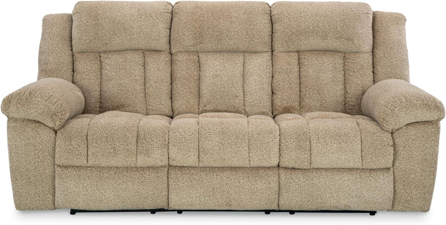 Ashley Furniture Tip-Off Wheat Power Reclining Sofa