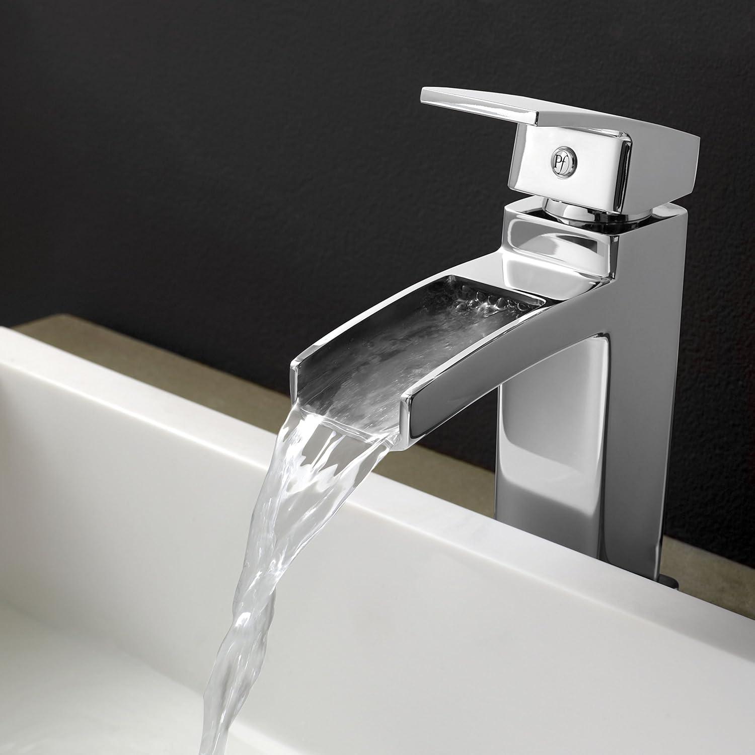 Kenzo Single Control Centerset Bathroom Faucet
