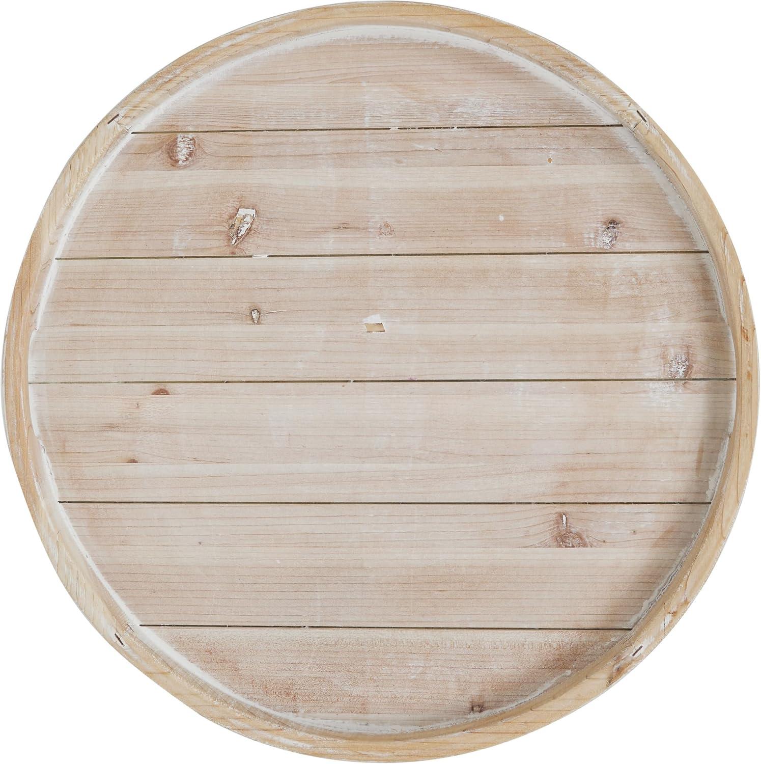 Alpine Corporation MBB172 Wood 2-Tier Rolling Storage Cart for Books, Plants, Decor, Rustic Storage Push Cart with 2 Shelves