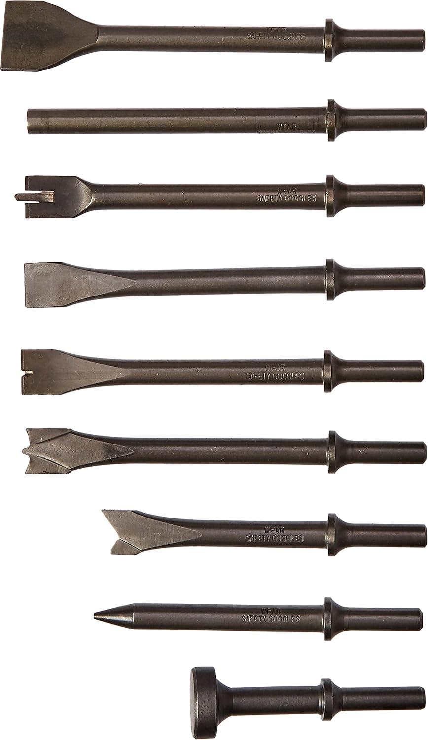 Tool Design Model ATD-5730 9 Piece All Purpose Chisel Set