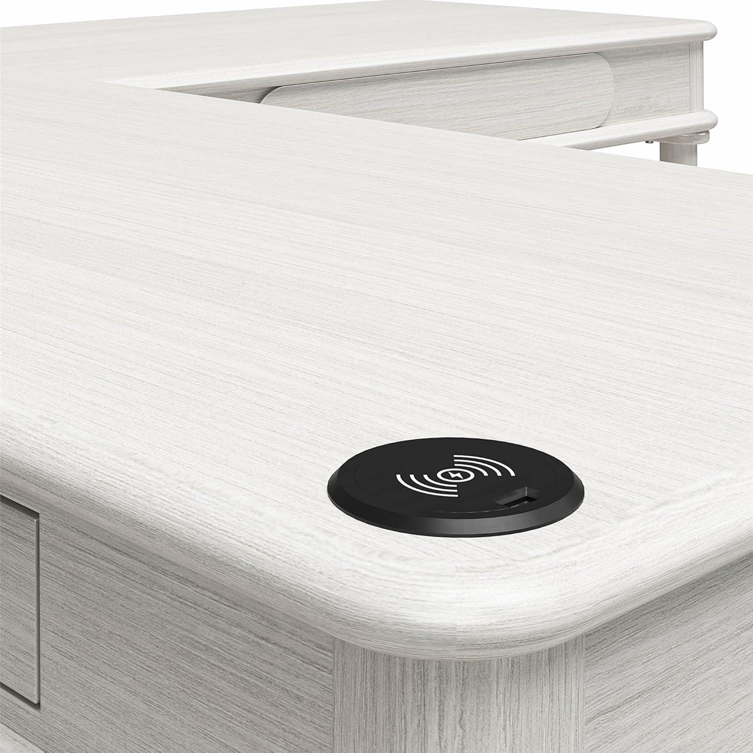 Selena L-Shape Lift Top Desk