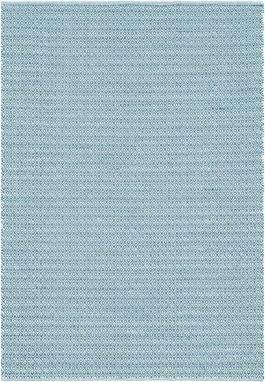 Montauk MTK717 Hand Woven Area Rug - Ivory/Blue - 5'x7' - Safavieh.