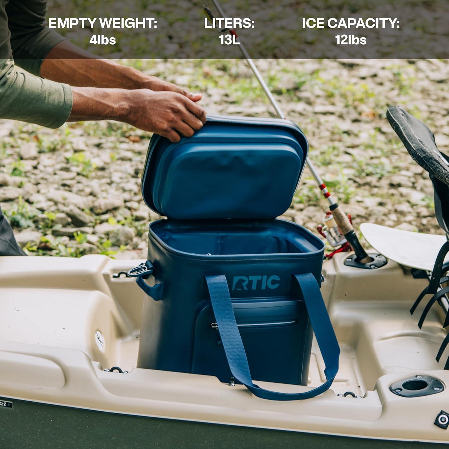 RTIC 20 Can Ultra-Tough Soft Cooler Pro, Leakproof Cooler, Waterproof Zipper, Snapdragon