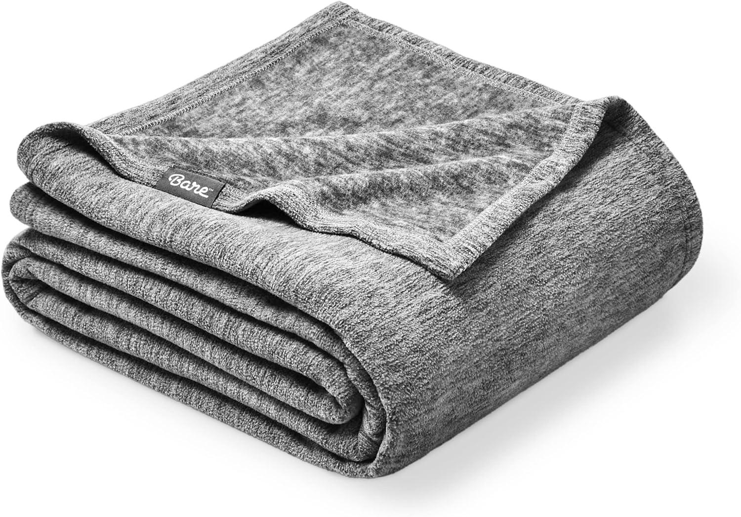 Bare Home Lightweight Polar Fleece Blanket