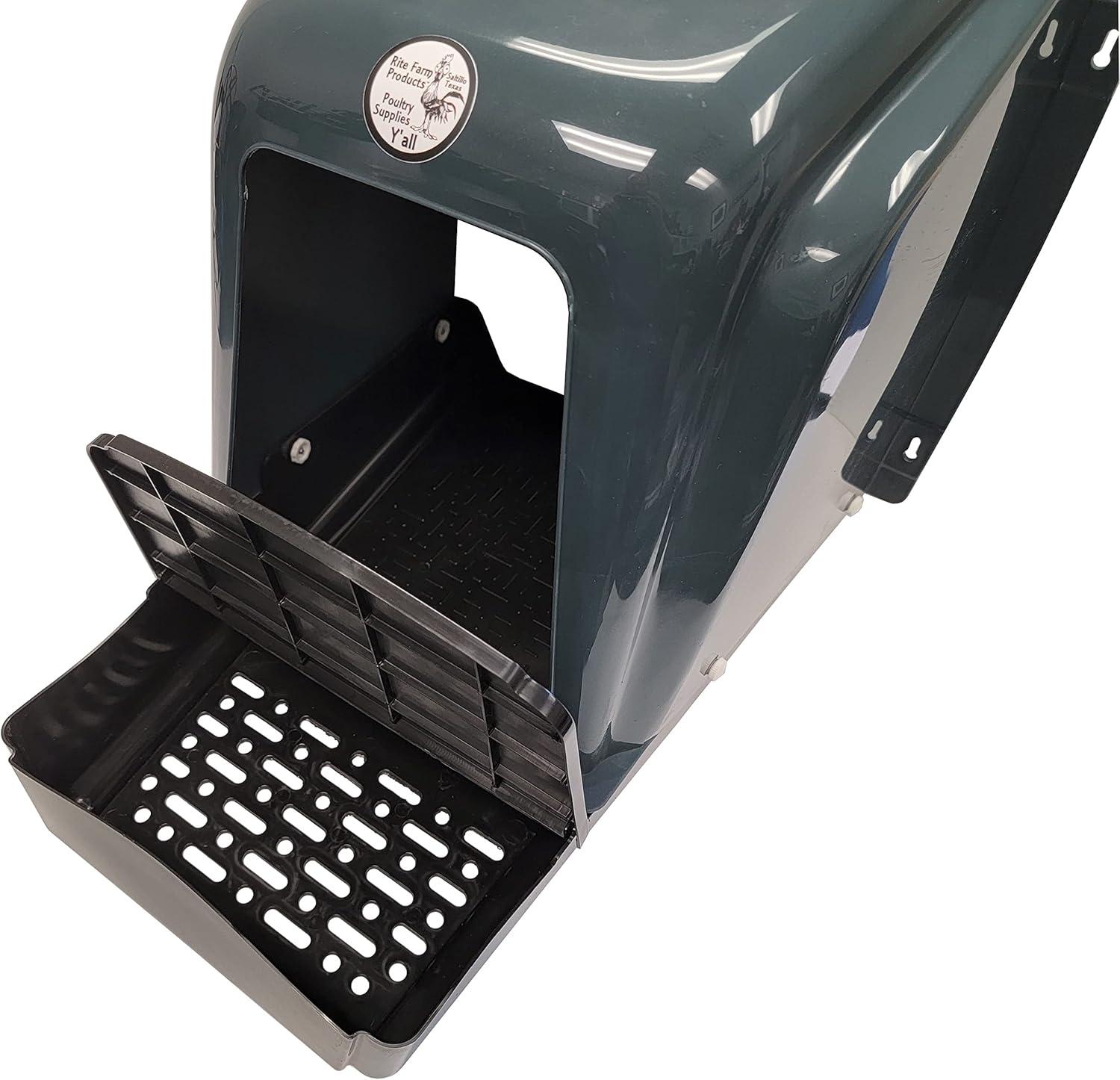 RITE FARM PRODUCTS EGG ROLLOUT ONE 1 HOLE NESTING BOX CHICKEN LAYING NEST PERCH