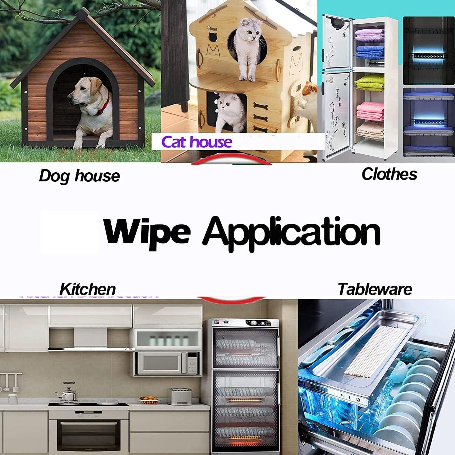 Mini 3W Timer Aquarium &UV-C Water Clean Light Aquarium Algae Clean Light Water Green Clean Fish Tank Water Clean Lamp for Sump Pond Filter Tank