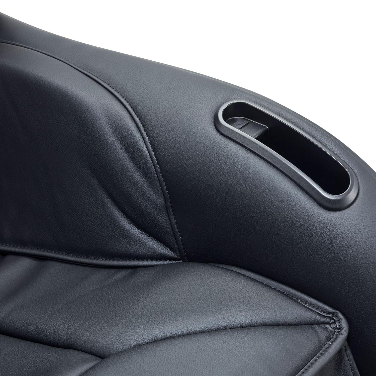 Synca Wellness Synca CirC 3 Zero Gravity Massage Chair with Reversible Ottoman, Black | Wayfair