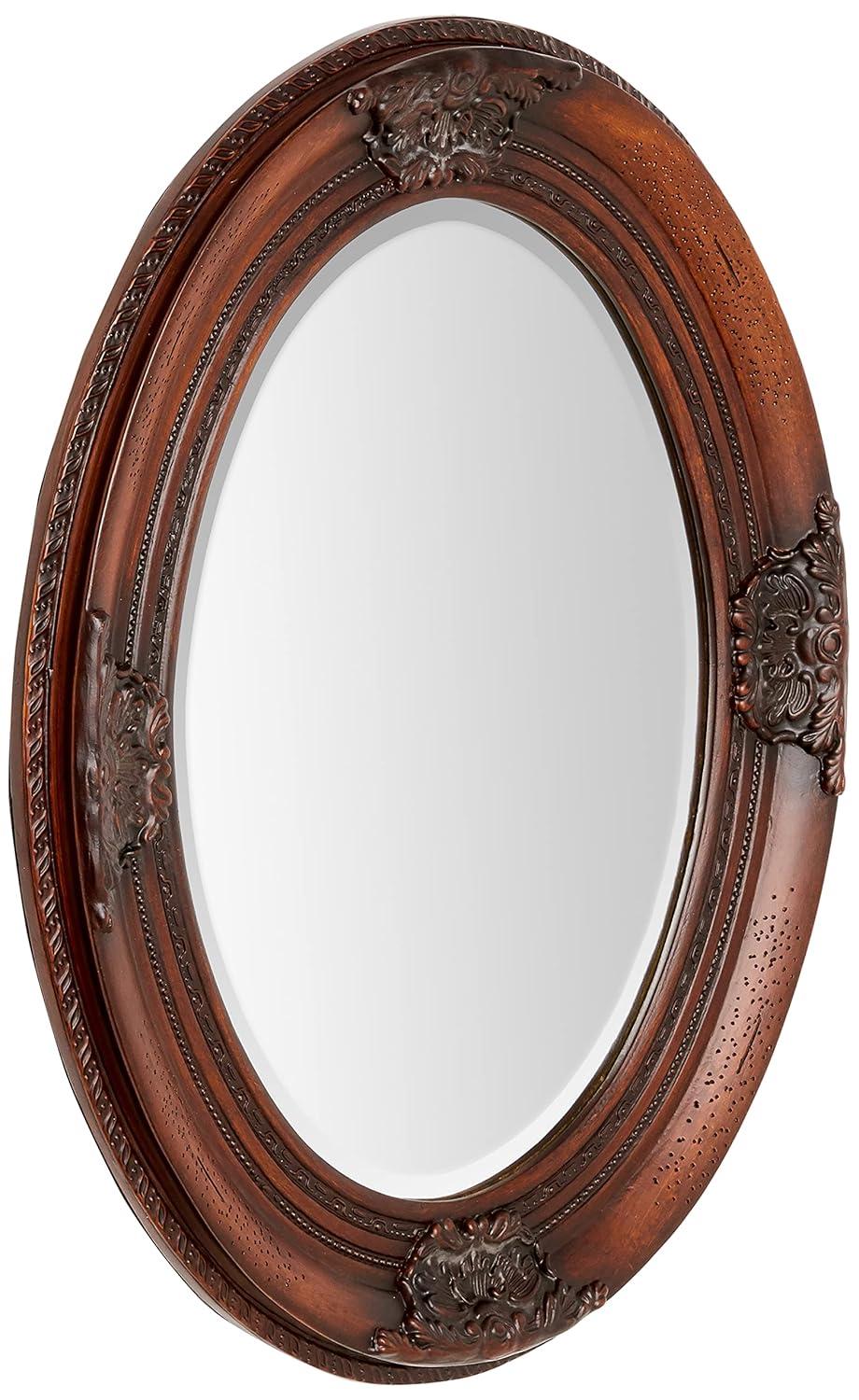 Renwil Cherry Chelseas Mirror in Cherry Wood