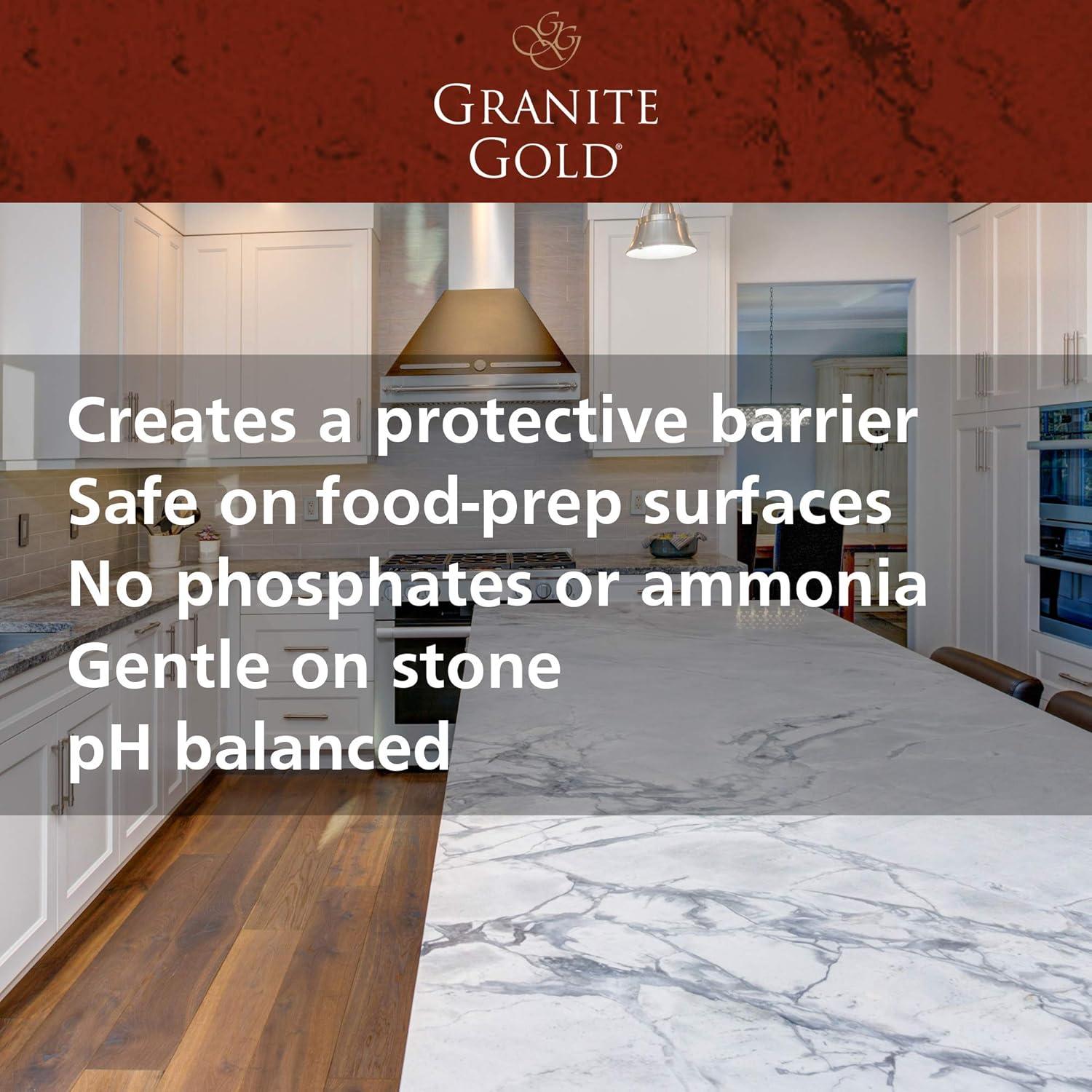 Granite Gold Commercial and Residential Penetrating Natural Stone Sealer 24 oz