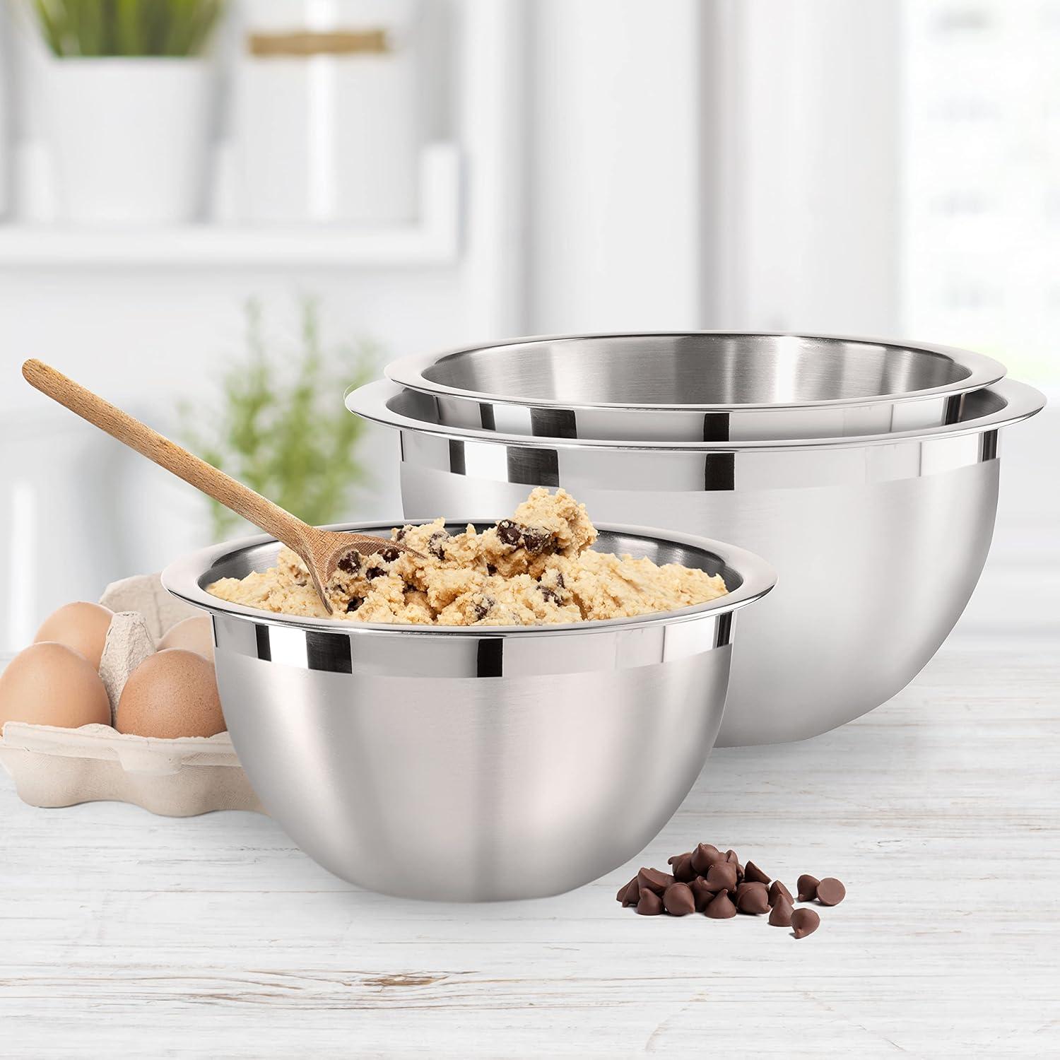 Oggi Prep Stainless Steel Mixing Bowl