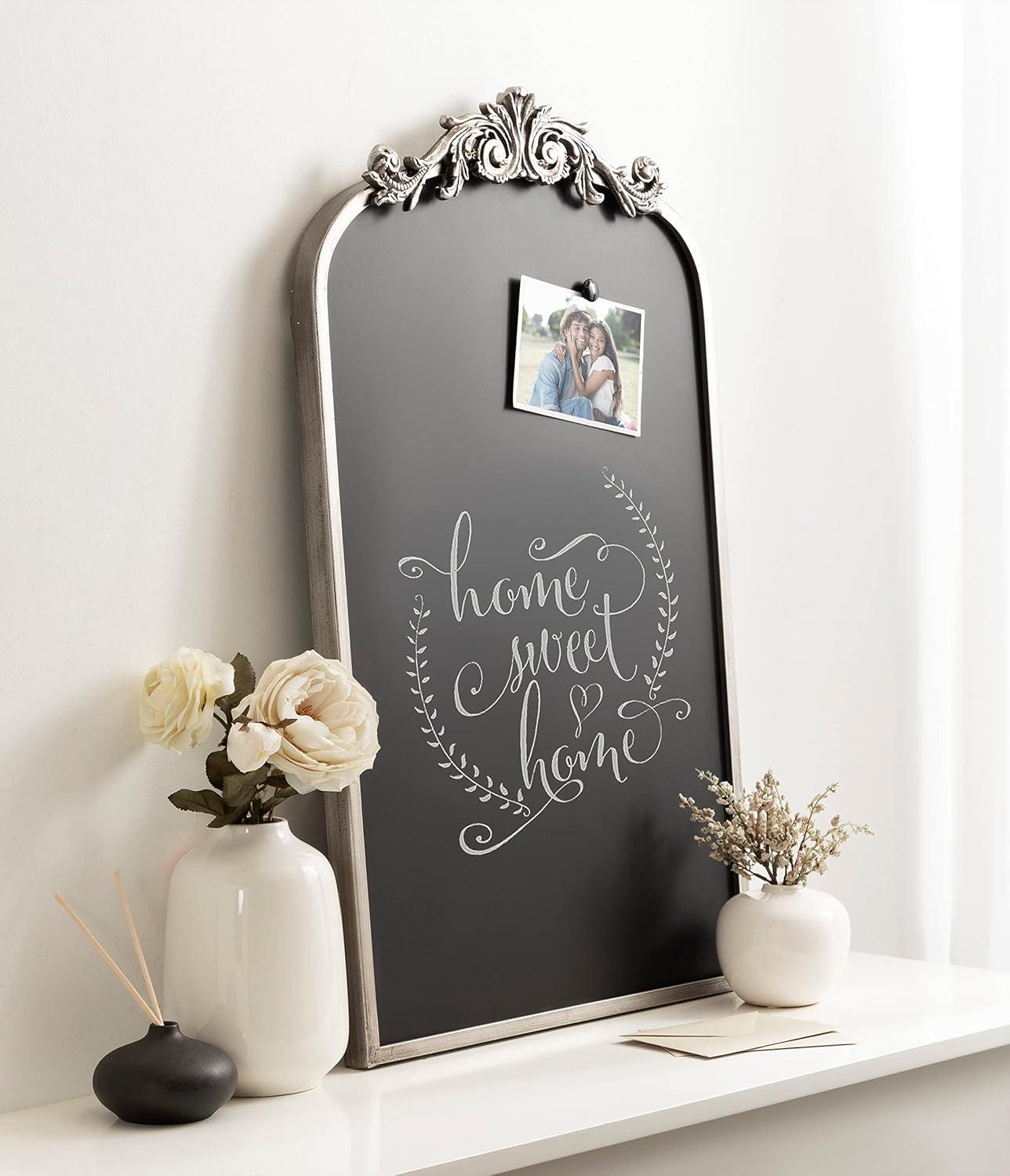 Arendahl Manufactured Wood Wall Organizer with Chalkboard