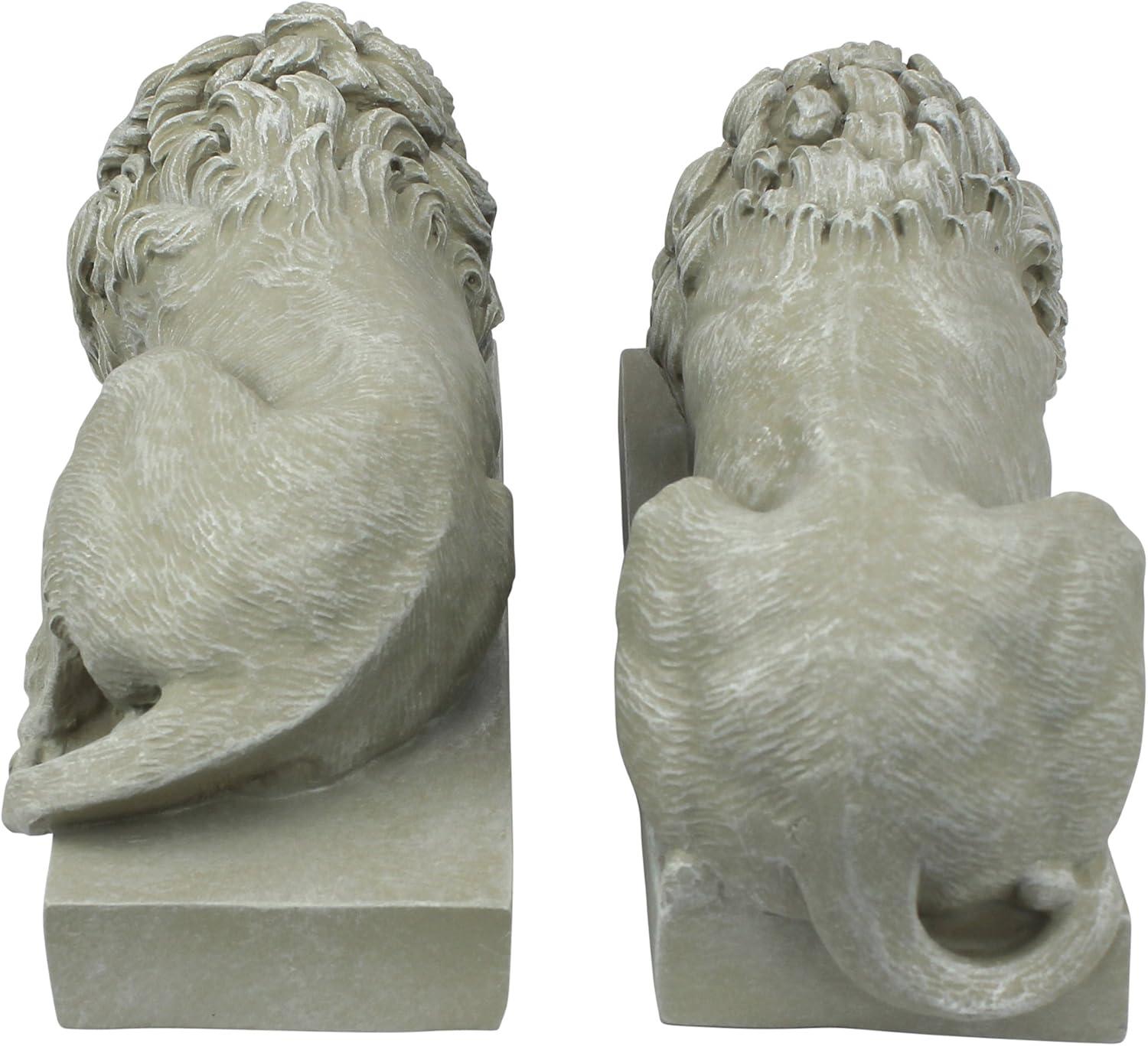 2 Piece Lions from the Vatican Figurines