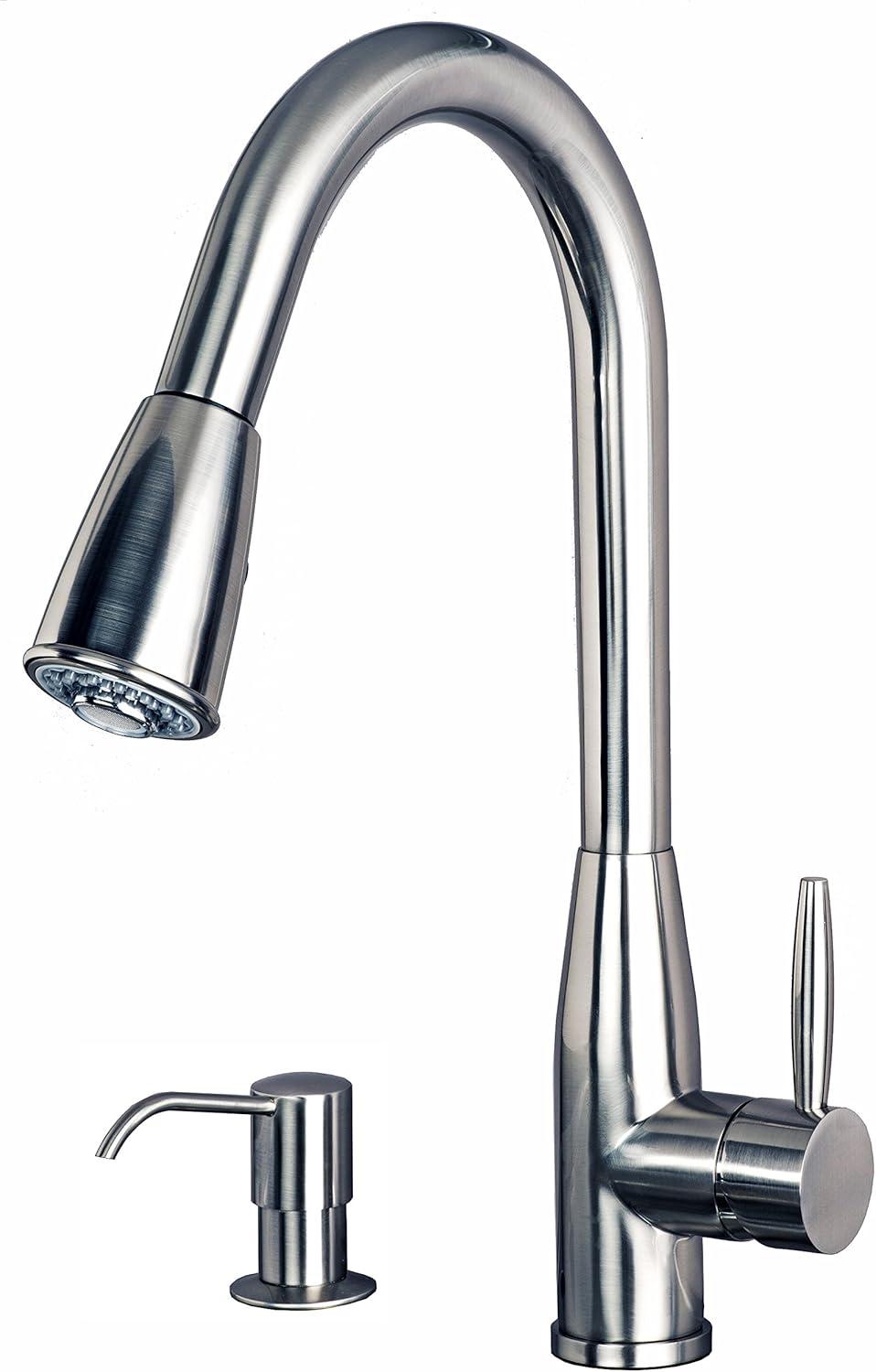 Single Handle Pull Down Kitchen Faucet