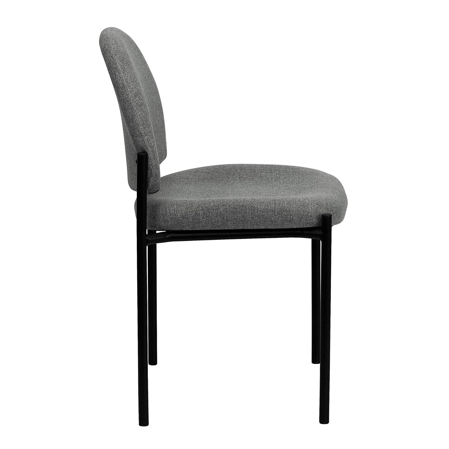 Flash Furniture Prather Tania Comfort Upholstered Stackable Side Reception Chair