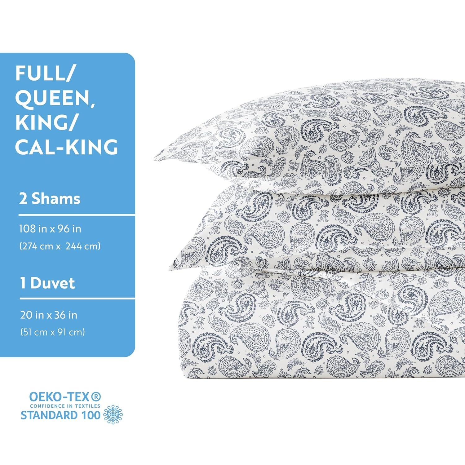 Becky Cameron™ Modern & Contemporary Paisley Duvet Cover Set
