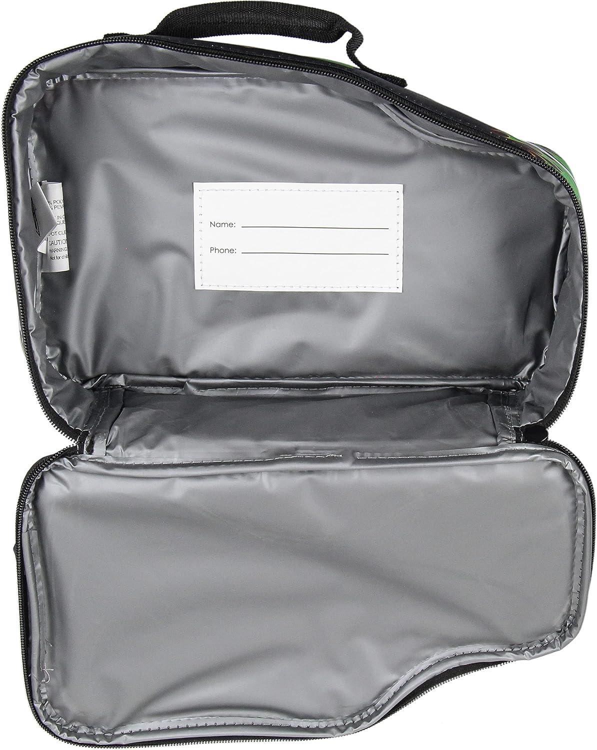 Monster Jam Lunch Box Grave Digger Truck Shaped Insulated Big Lunch Bag for Work Travel