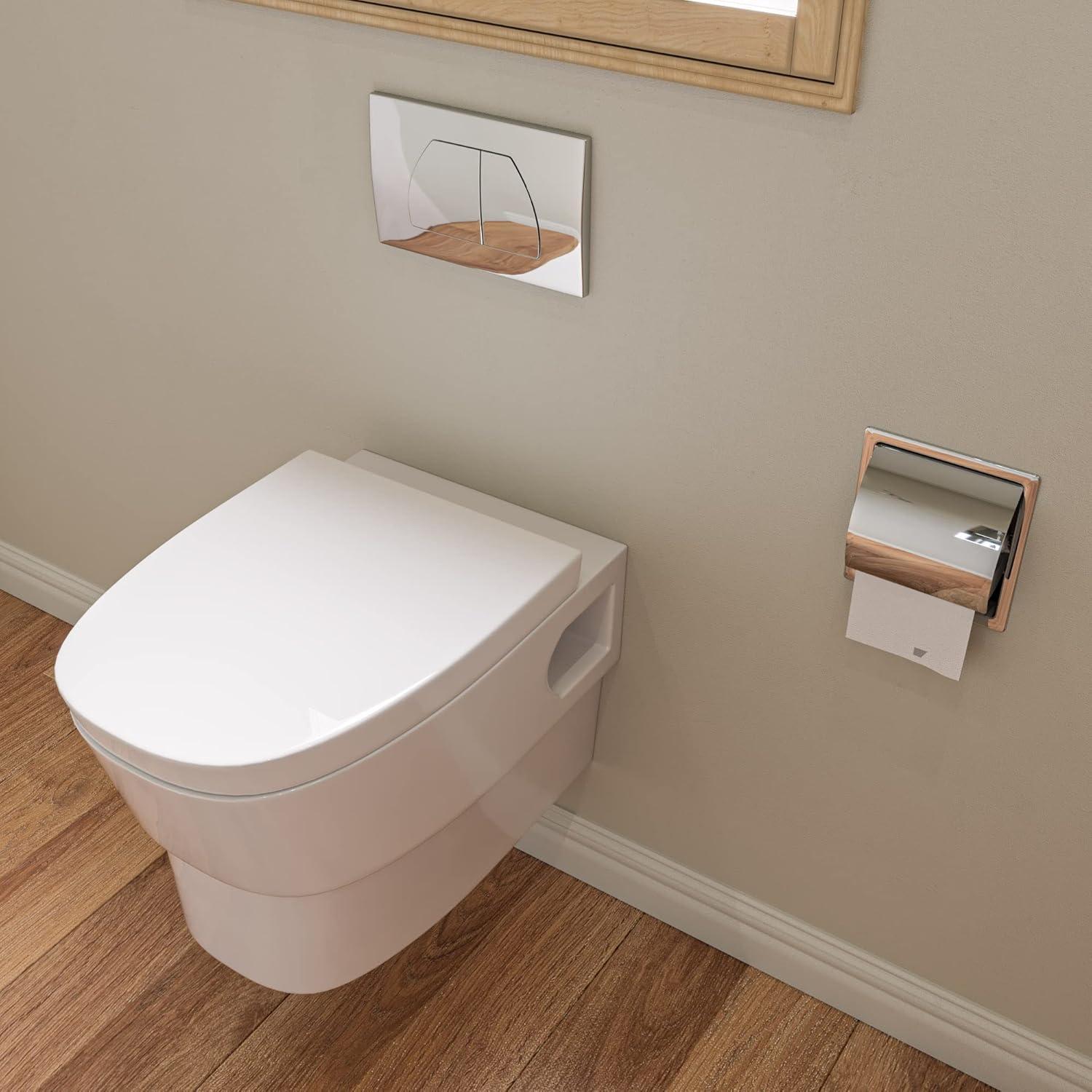 Recessed Toilet Paper Holder