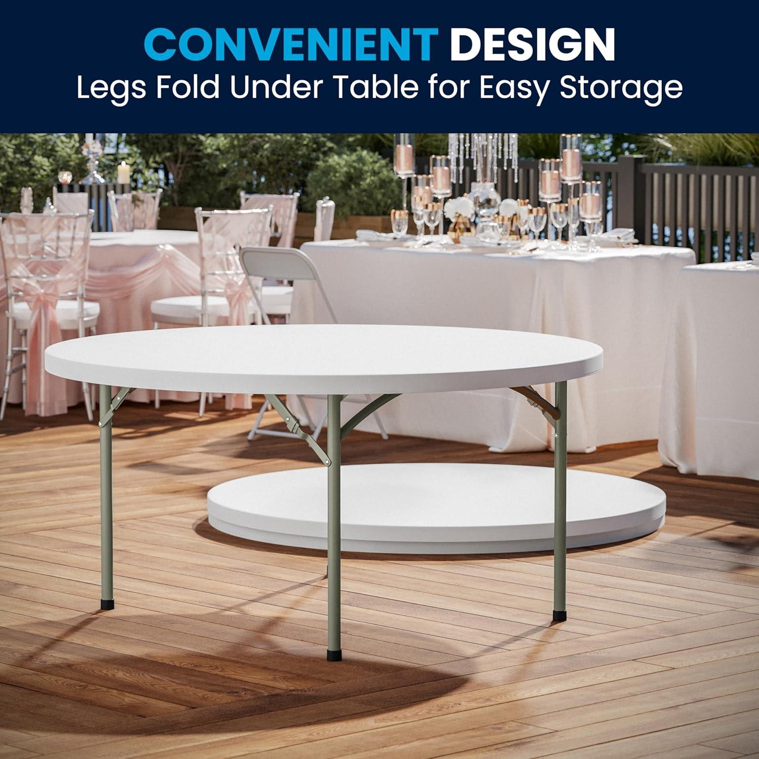 Flash Furniture Noah Plastic Folding Event Table