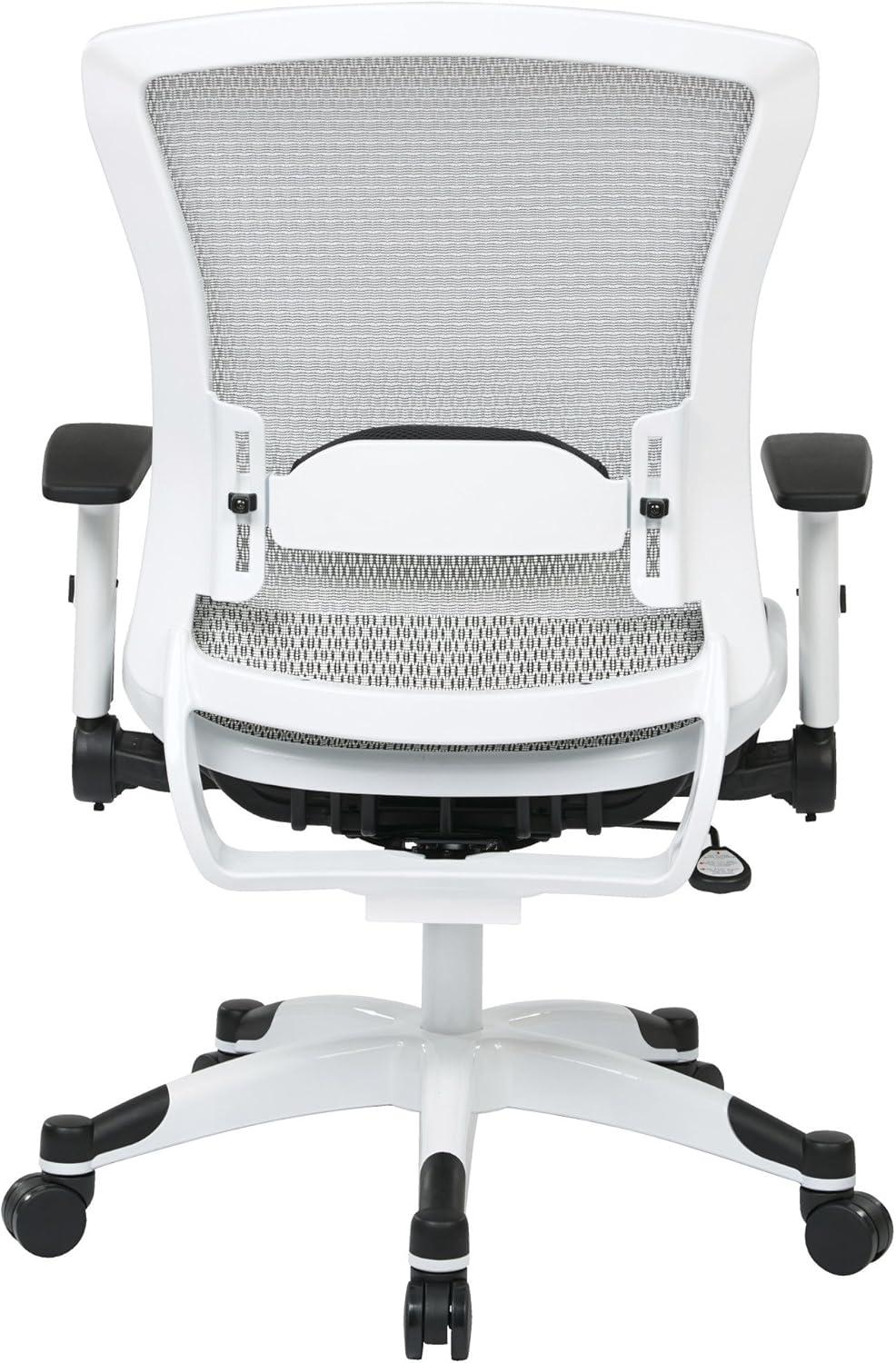 SPACE Seating White Frame Managers Chair