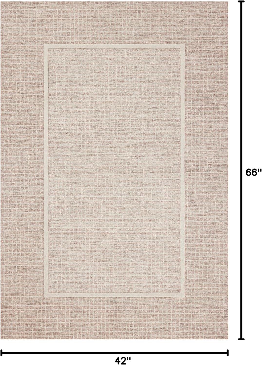 Chris Loves Julia x Loloi Briggs Blush / Ivory Area Rug