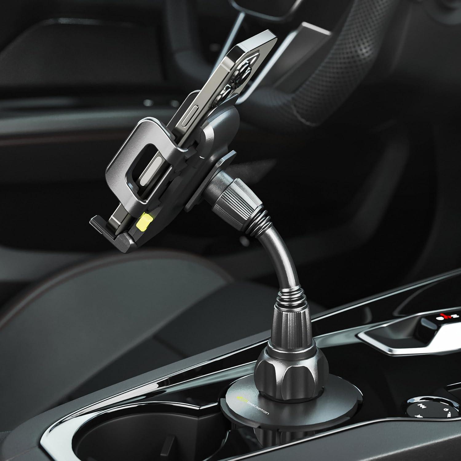 Bracketron BT1-641-2 iPhone Mount Horiz/Vert Vent Mnt For 3-1/2"W 360 Rotating