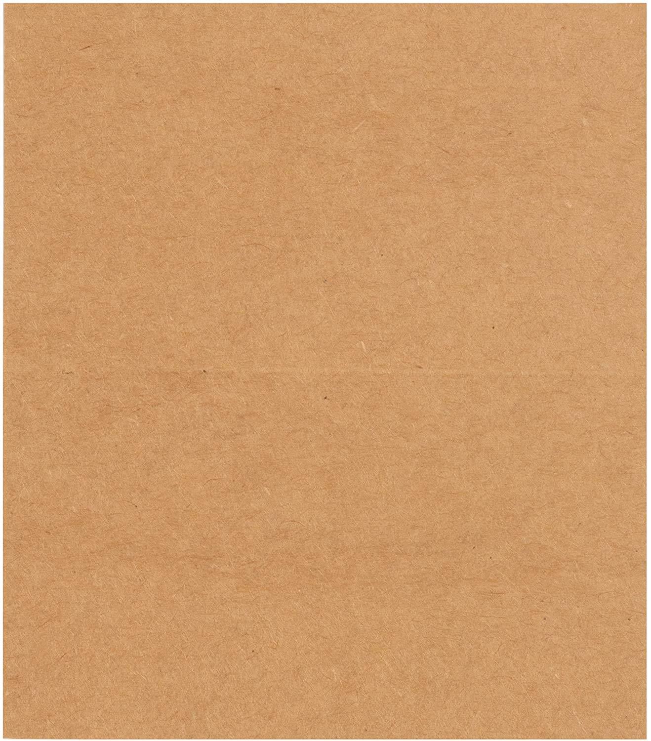 Place Cards for Weddings, 100-Count Kraft Table Name Cards, Blank Rustic Tent Cards, Seating Placecards for Dinner Parties, Banquets, Events